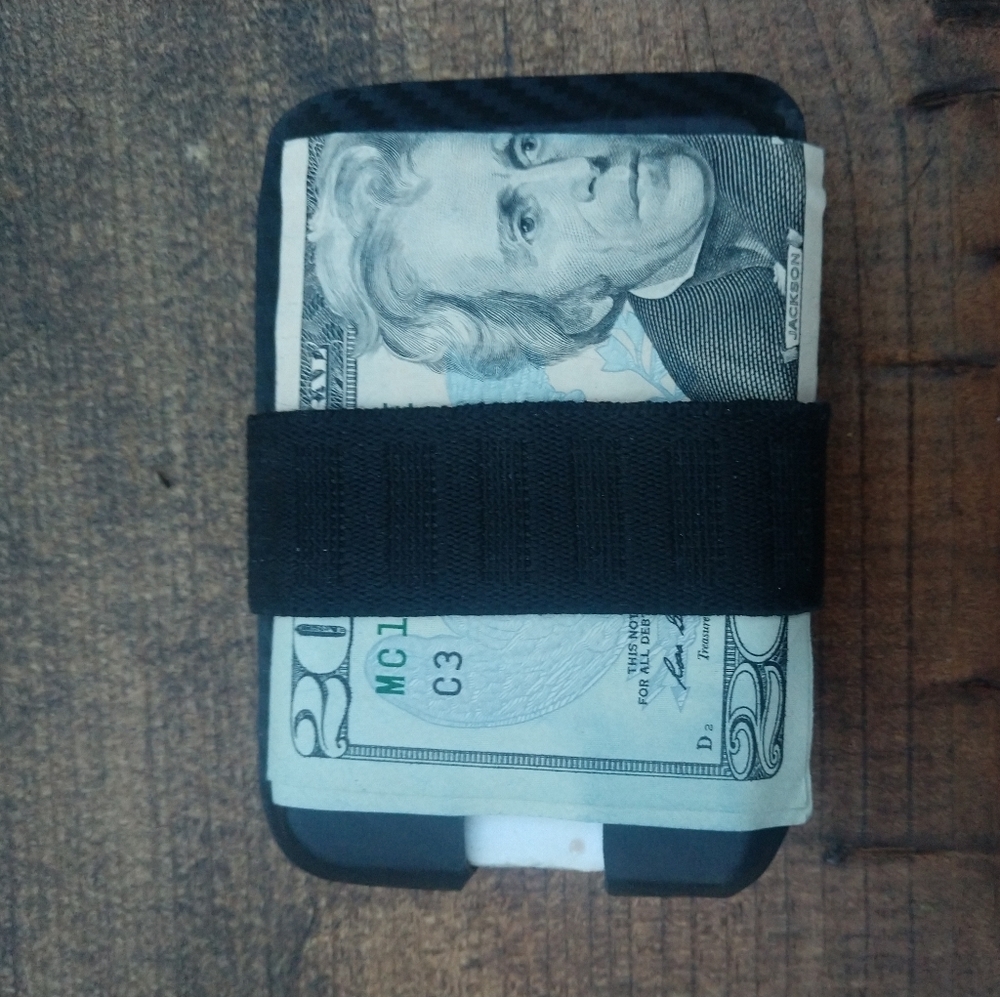 Hard shell minimalist wallet - Picture 3 of 3